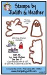 DIE-46 Lg. Lady Clothes Die Set 1